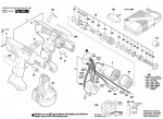Bosch 0 602 491 431 BT EXACT 6 Cordless Screw Driver Spare Parts